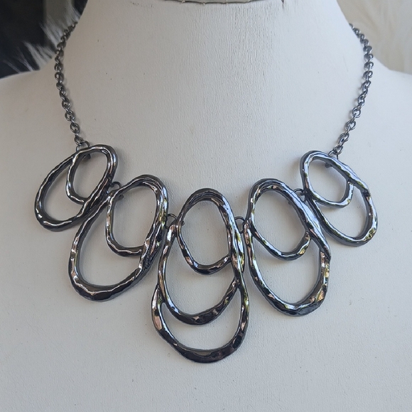 paparazzi Jewelry - Paparazzi Elegant Metallic Black Necklace